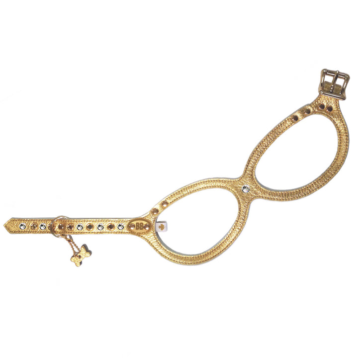 Buddy Belts (BB) Leather Harness – Elite – Gold Nugget