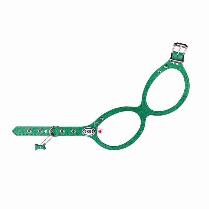 Buddy Belts (BB) Leather Harness –  Luxury – Emerald