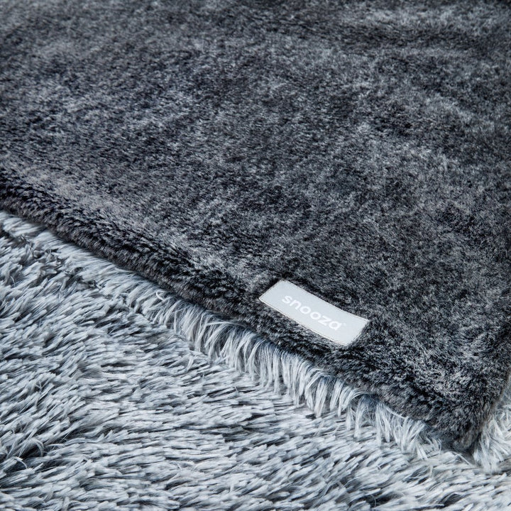 Snooza Calming Cuddler Blanket Sliver Fox