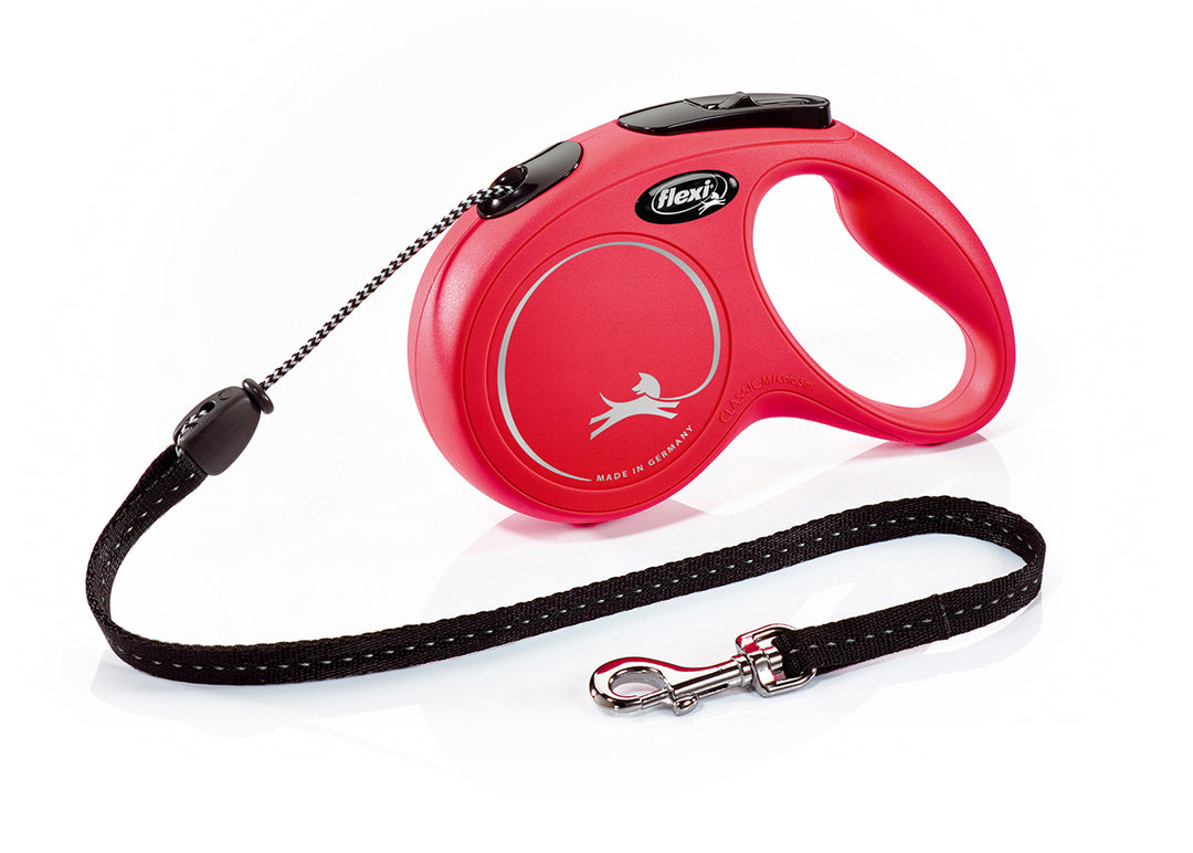Flexi Classic Retractable Cord Lead For Dogs 5m