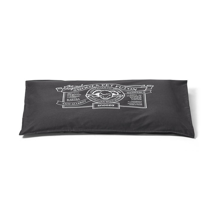 Snooza Organic Cotton Pet Futon--Charcoal