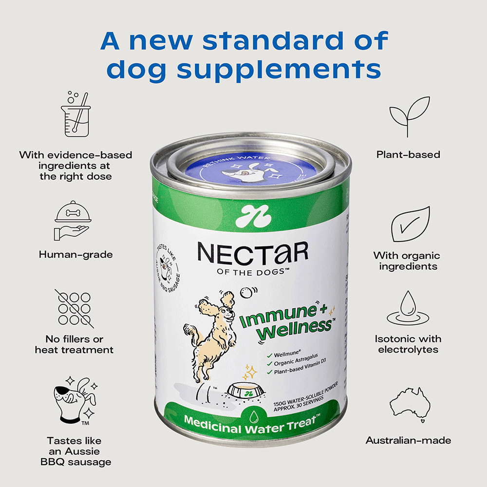 Nectar of the Dogs Immune + Wellness Powder for Dogs 150g