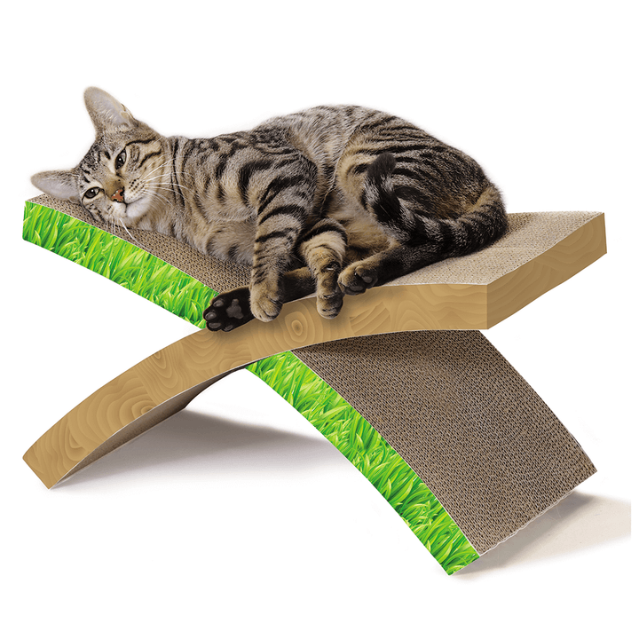 The Petstages Easy Life Hammock Cat Scratcher
