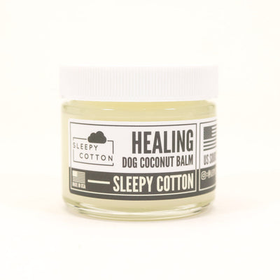 Sleepy Cotton Healing Dog Coconut Skin and Paw Balm 57g