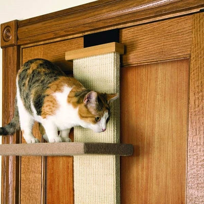 SmartCat Over-the-door Cat Climber Scratch Tower