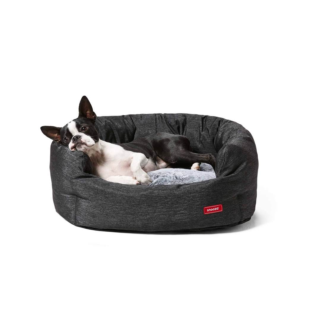 Snooza Supa Snooza Water-Resistant Dog Bed– Granite