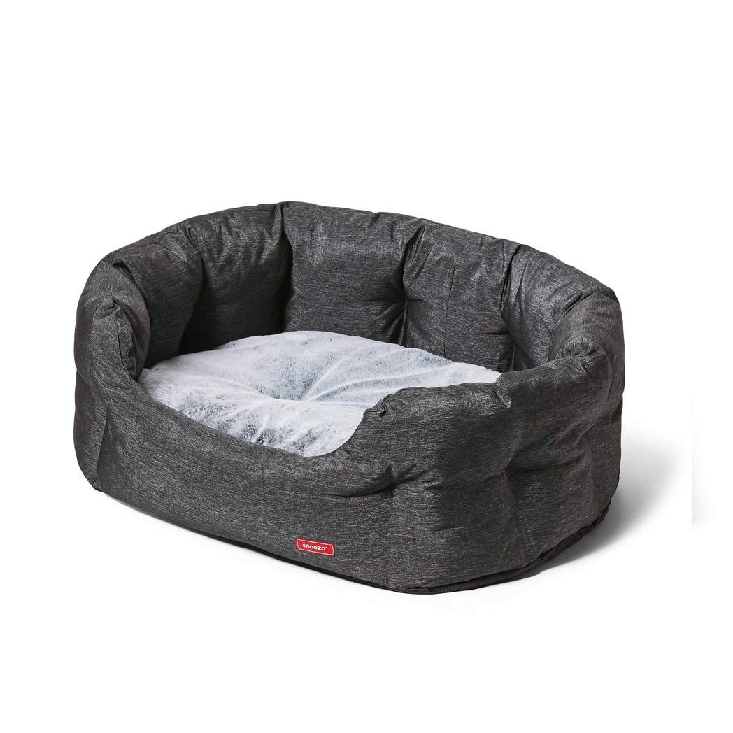 Snooza Supa Snooza Water-Resistant Dog Bed– Granite