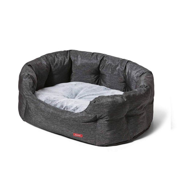 Snooza Supa Snooza Water-Resistant Dog Bed– Granite