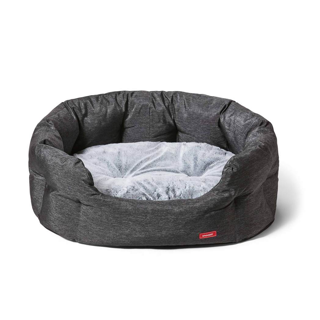 Snooza Supa Snooza Water-Resistant Dog Bed– Granite