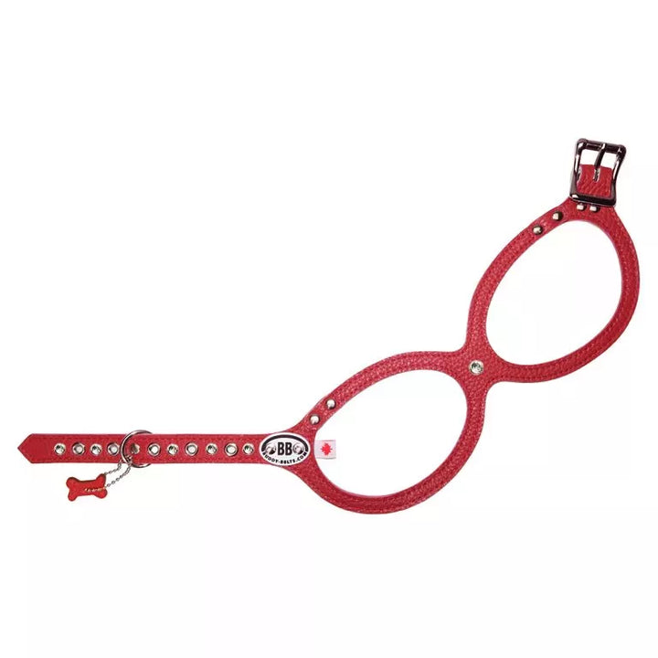 Buddy Belts (BB) Leather Harness –  Premium – Red
