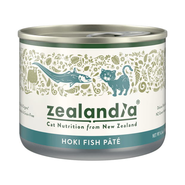 Zealandia Hoki Fish Pate Wet Cat Food185g