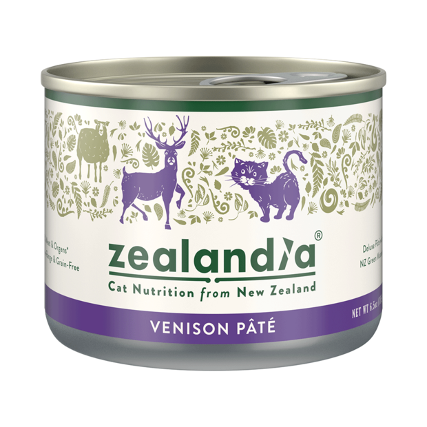 Zealandia Venison Pate Wet Cat Food185g
